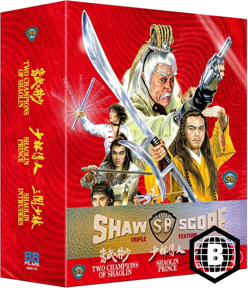Shawscope Triple Feature (88 Films, Region B)