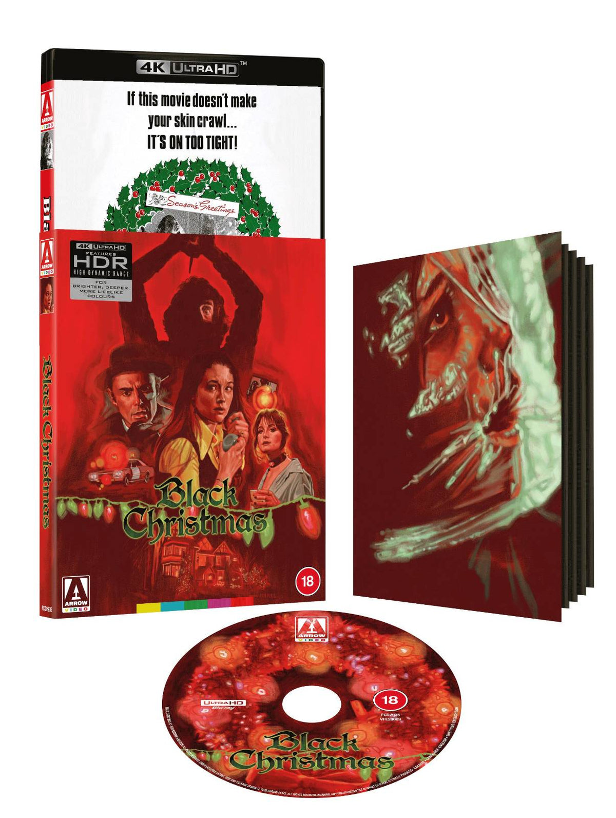 Black Christmas (4K UHD, Arrow UK Limited Edition, Region Free)