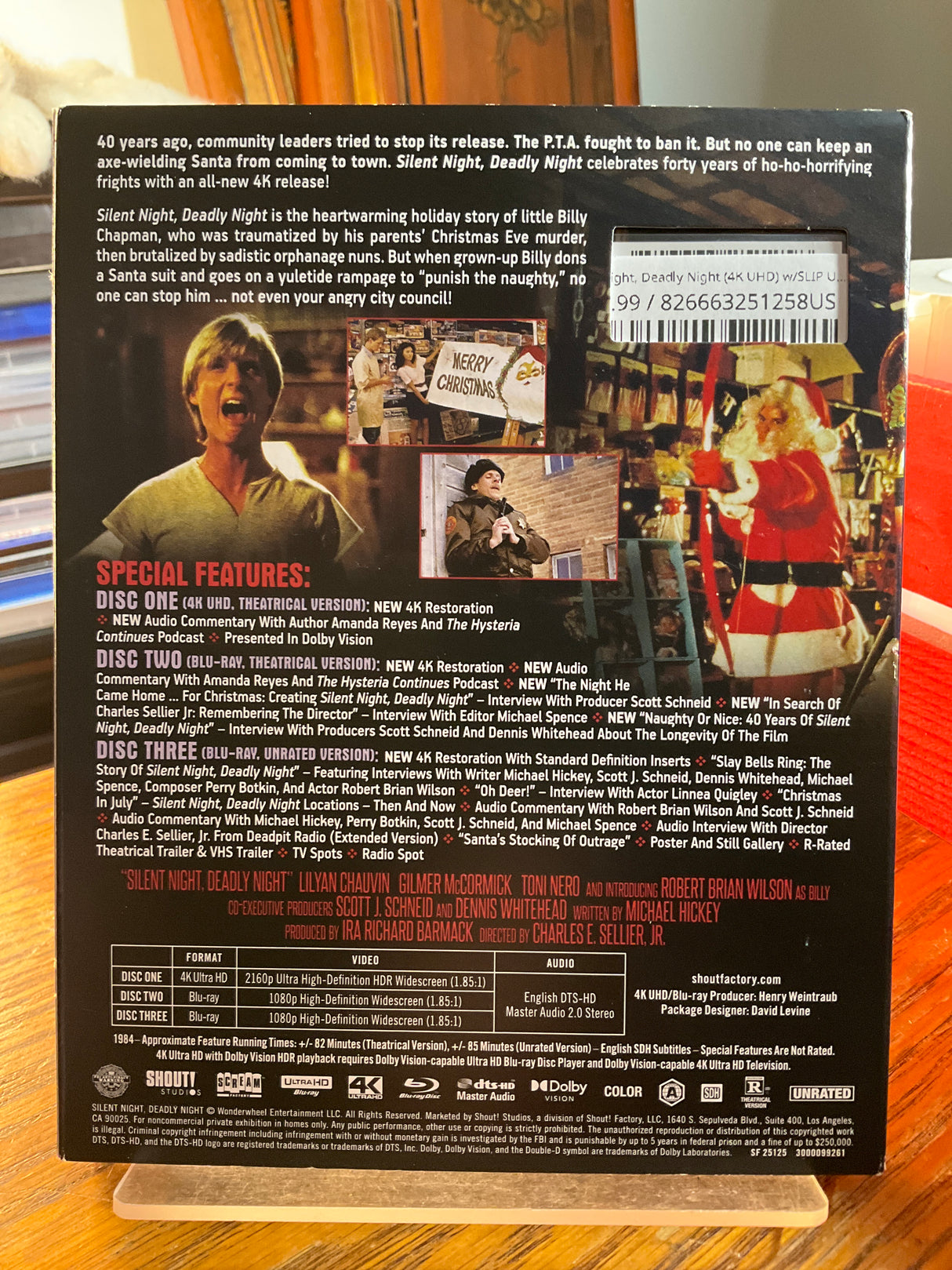Silent Night, Deadly Night (4K UHD) w/SLIP USED