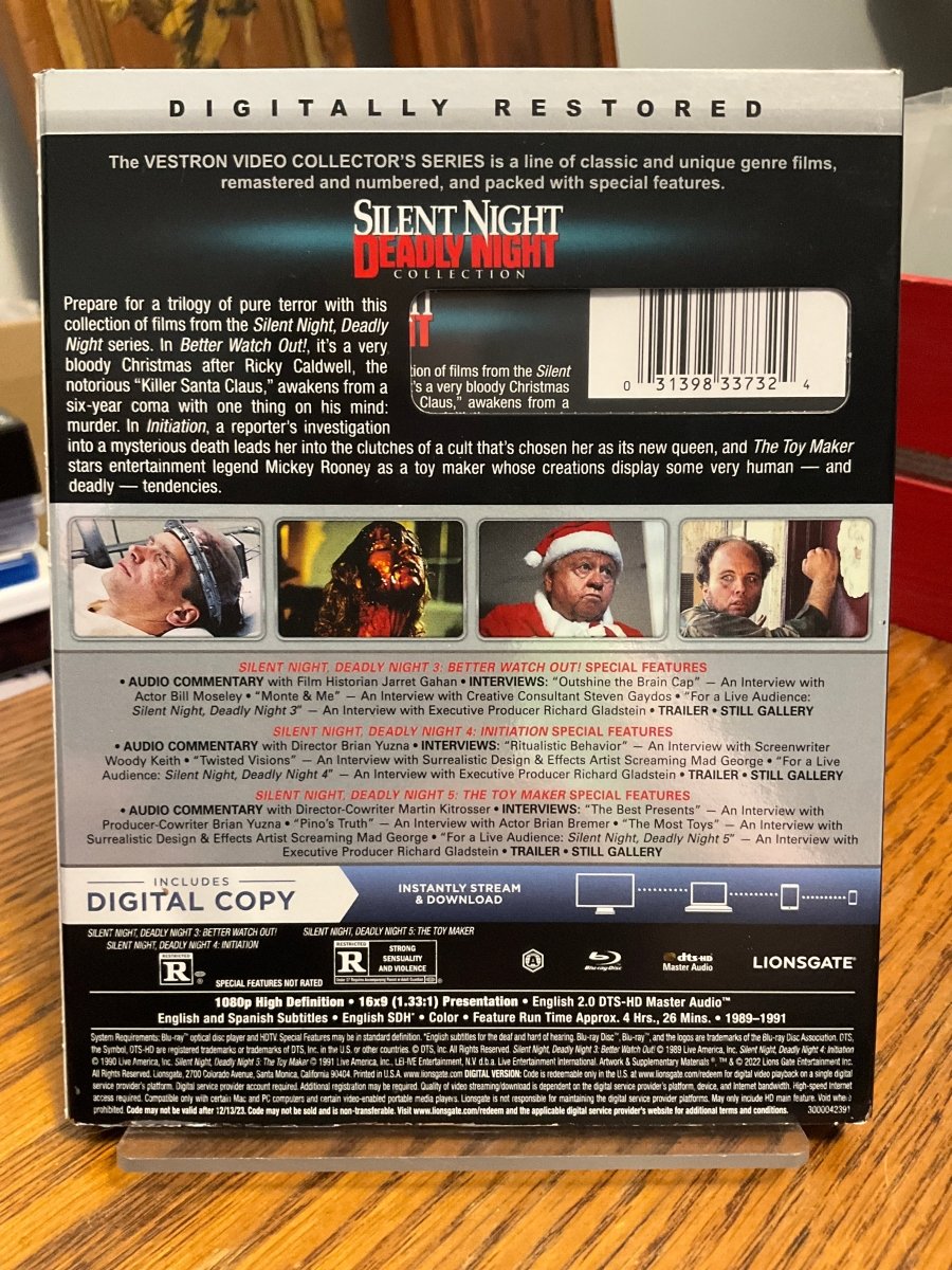 Silent Night, Deadly Night Collection w/SLIP USED