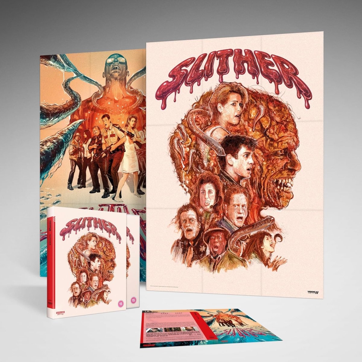 Slither (4K UHD, Visions UK, Region Free) w/SLIP