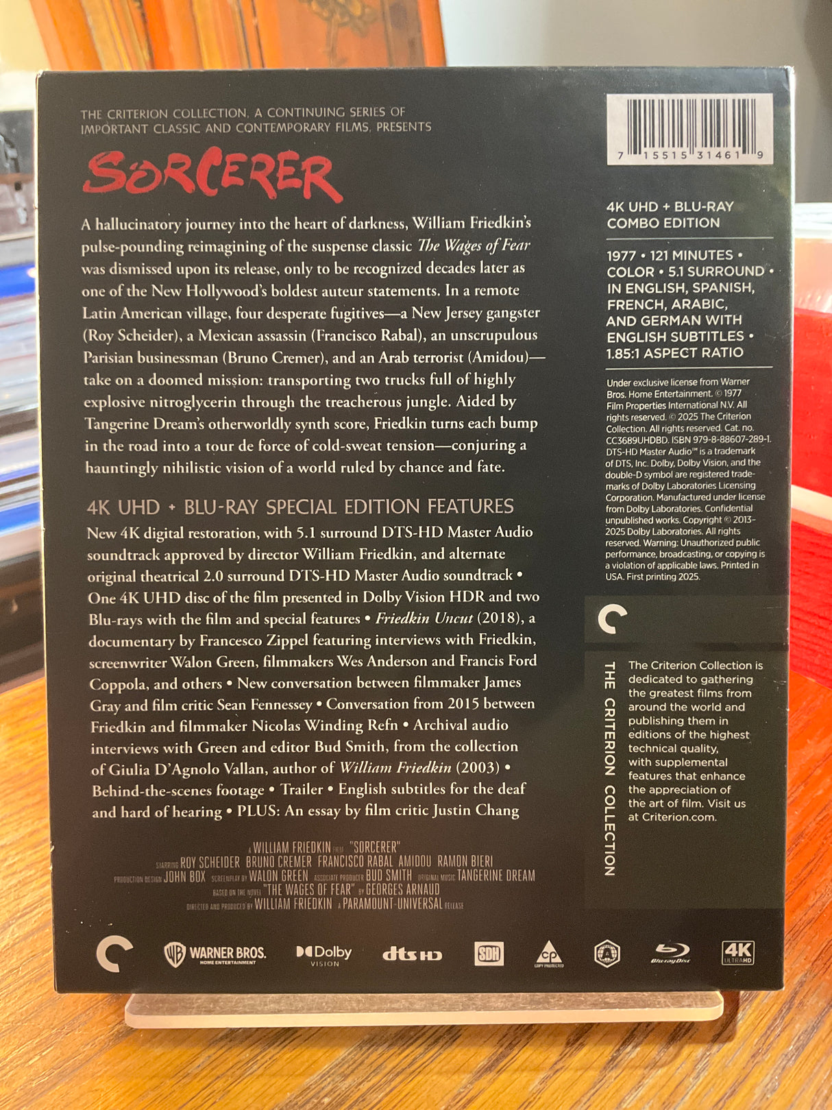 Sorcerer (4K UHD, #1267) USED