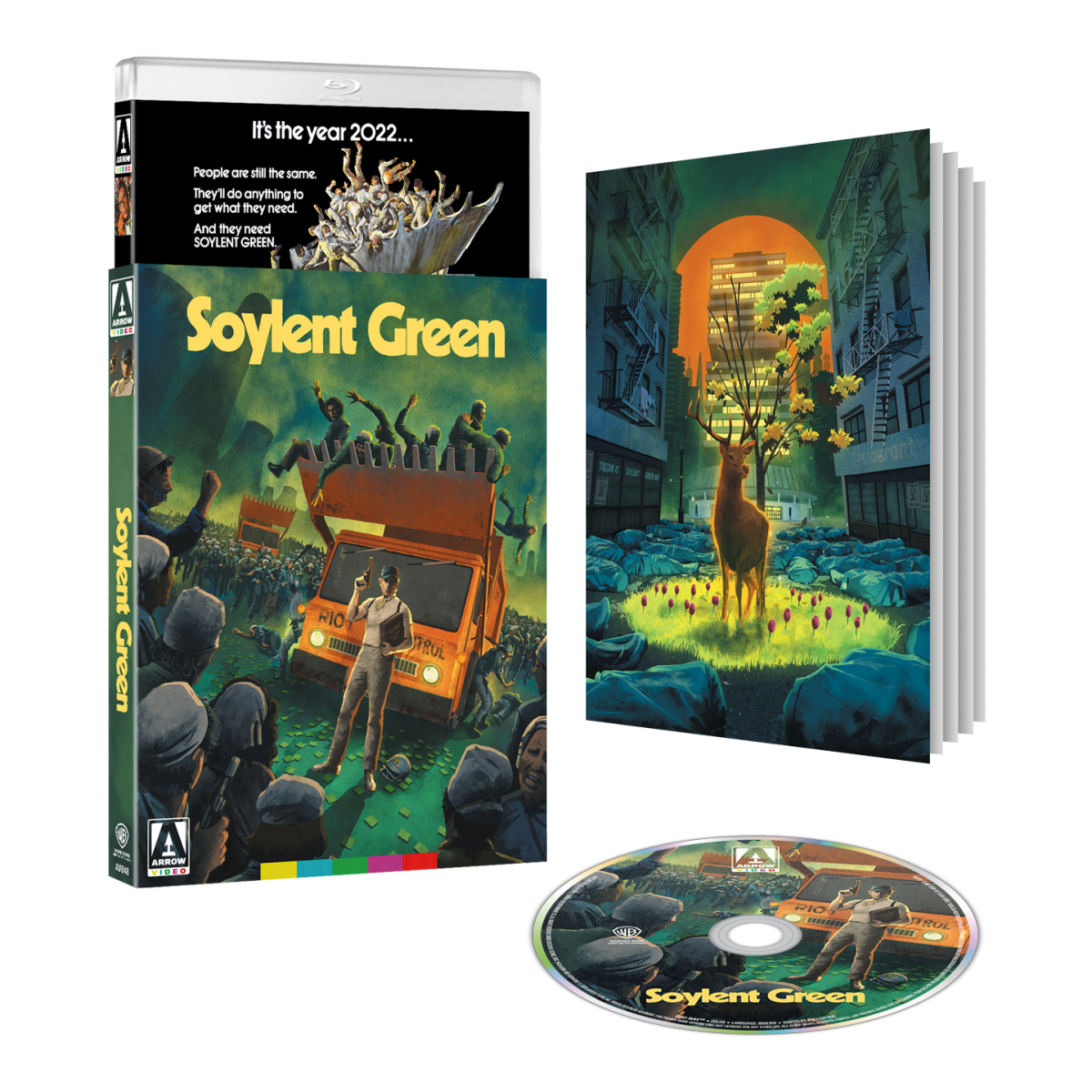 Soylent Green (Blu-ray, Limited Edition) w/SLIP