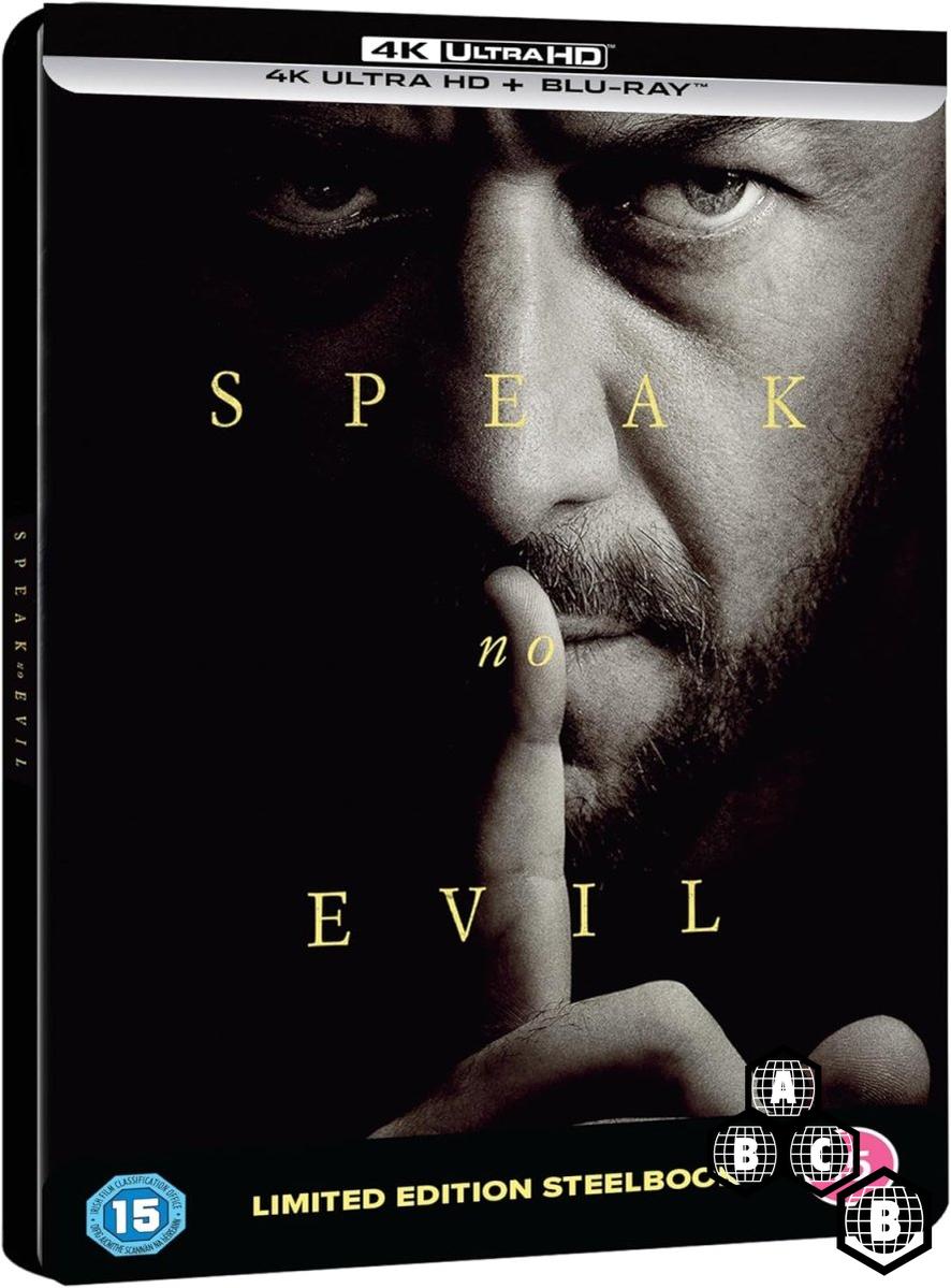 Speak No Evil (4K UHD, 2024 Remake, Limited Edition Steelbook, Region Free/B) - New 4K UHD