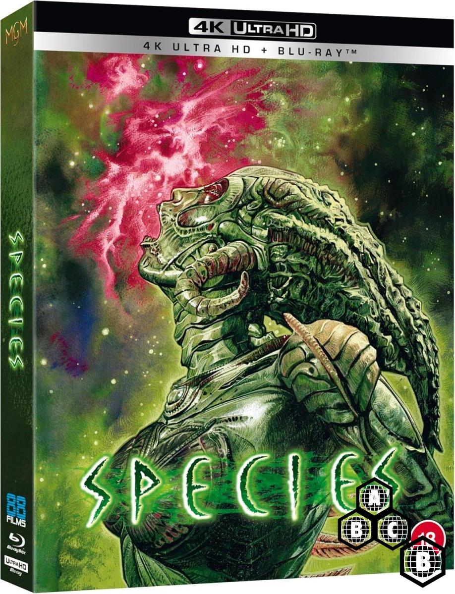 Species (4K UHD, Limited Deluxe Edition, Region Free/B) - New 4K UHD