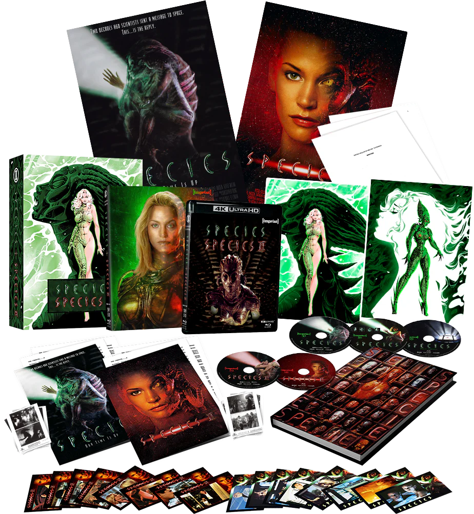 Species I + II (4K UHD, Imprint Limited Edition 'Mutation' Hardbox, Region Free)