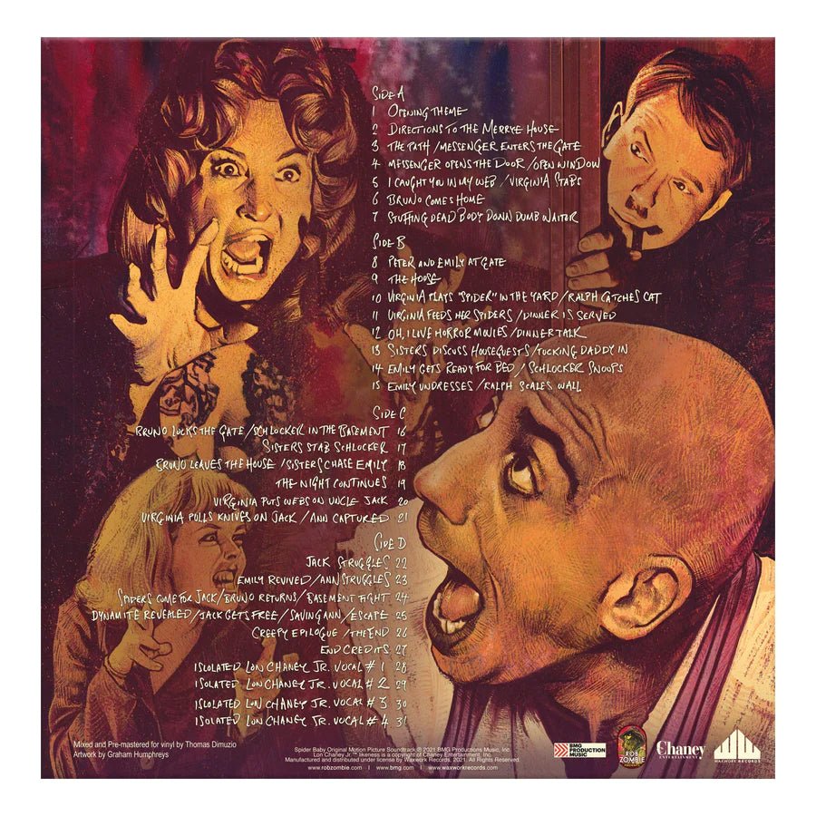 Spider Baby (OST Vinyl) - Music