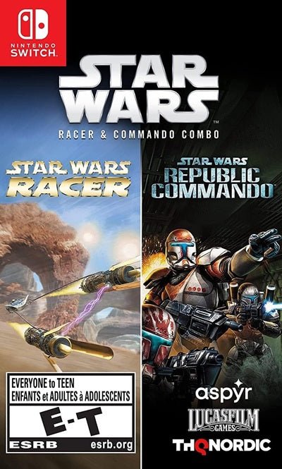 Star Wars Racer and Commando Nintendo Switch USED - Video Games - Nintendo Switch
