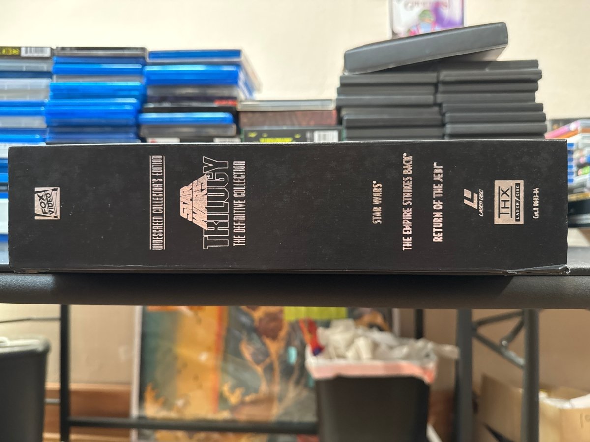 Star Wars Trilogy The Definitive Collection Widescreen Laserdisc USED - Laserdisc