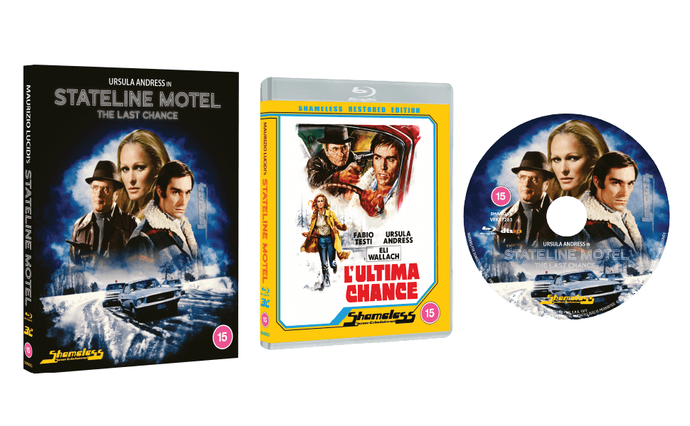 Stateline Motel (Region Free) w/SLIP - New Blu - Ray