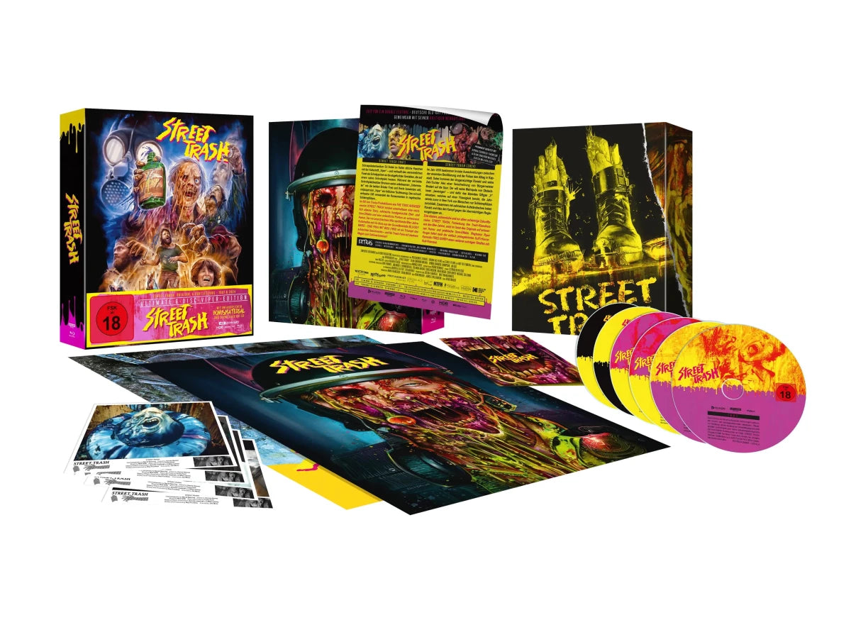 Street Trash (4K UHD, Ultimate 'Viper' Edition, Region Free/B) - New 4K UHD