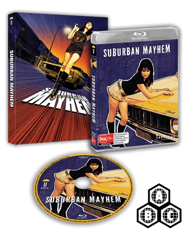 Suburban Mayhem (Region Free) w/SLIP - New Blu - Ray