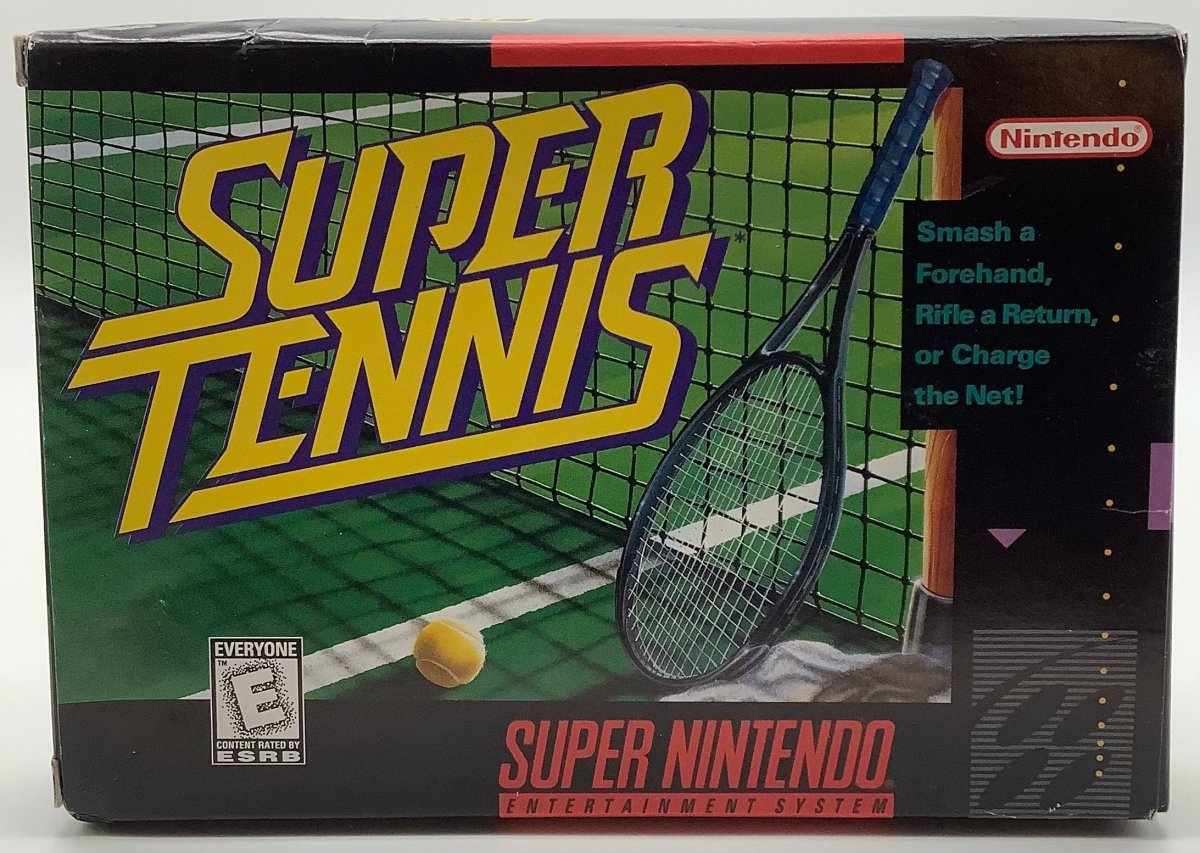 Super Tennis Super Nintendo USED - Video Games - Nintendo SNES