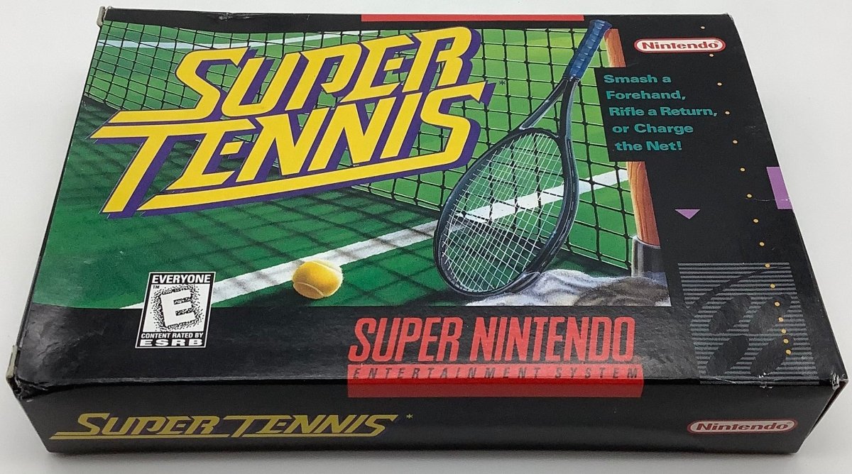 Super Tennis Super Nintendo USED - Video Games - Nintendo SNES