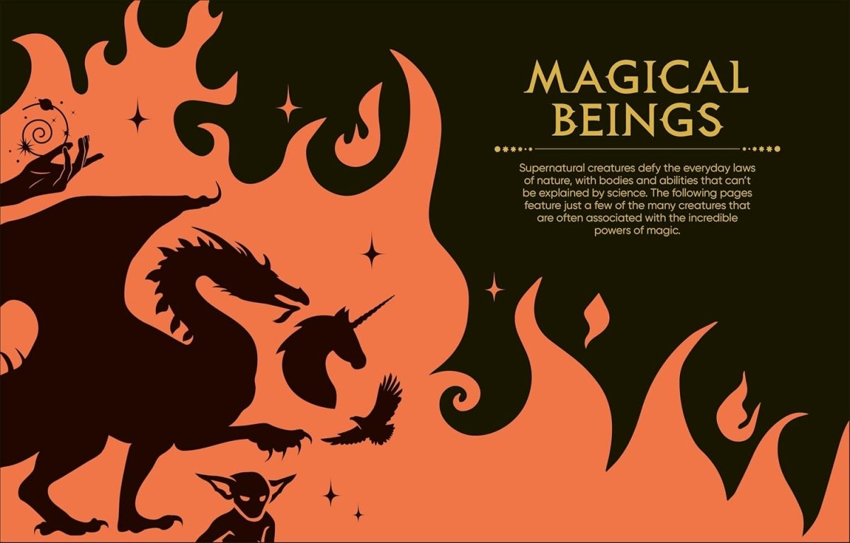 Supernatural Creatures: Mythical and Sacred Creatures from Around the World - Books