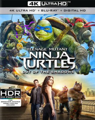 Teenage Mutant Ninja Turtles: Out of the Shadows (4K UHD + Blu-Ray Combo) USED
