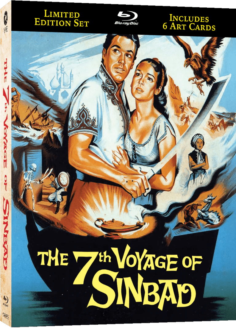 The 7th Voyage of Sinbad (Limited Edition w/Lenticular Hardcase, Region Free) - New Blu - Ray