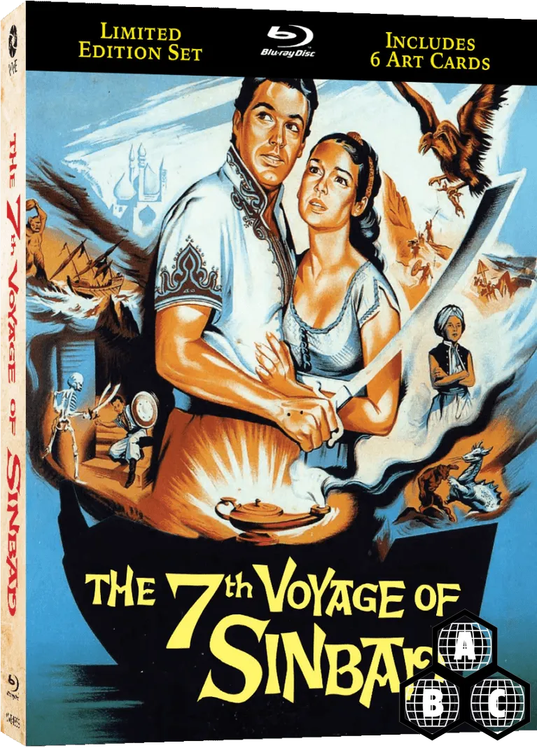 The 7th Voyage of Sinbad (Limited Edition w/Lenticular Hardcase, Region Free) - New Blu - Ray
