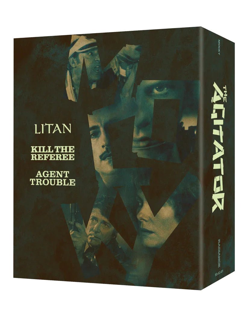 The Agitator - Three Provocations from the Wild World Of Jean - Pierre Mocky (UK Limited Edition, Region Free) - New Blu - Ray