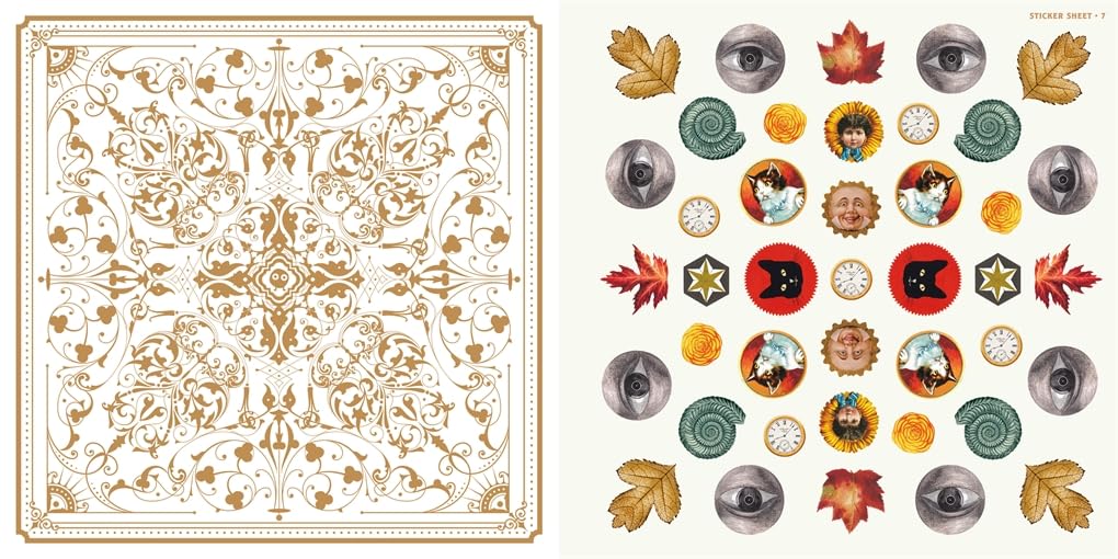 The Antiquarian Sticker Book: Mandala - Books