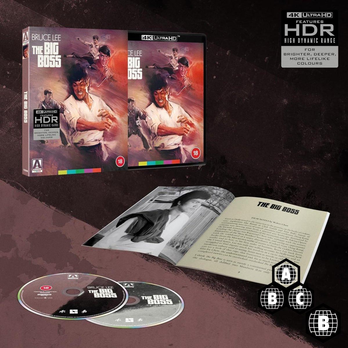 The Big Boss (4K UHD, Limited Edition, Region Free/B) w/SLIP