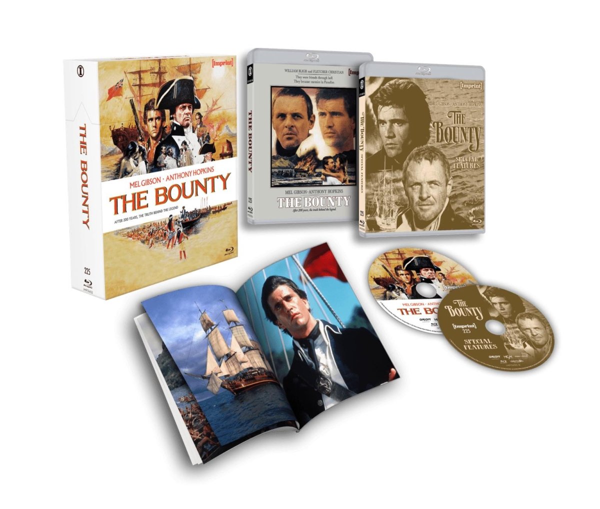 The Bounty (Limited Hardcase Edition, Region Free) DAMAGED - New Blu - Ray