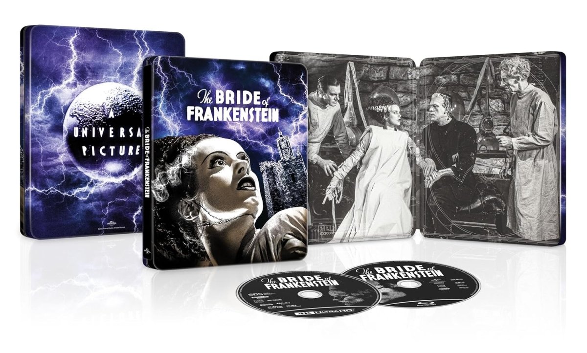 The Bride of Frankenstein (4K UHD, 90th Anniversary Limited Edition Steelbook)