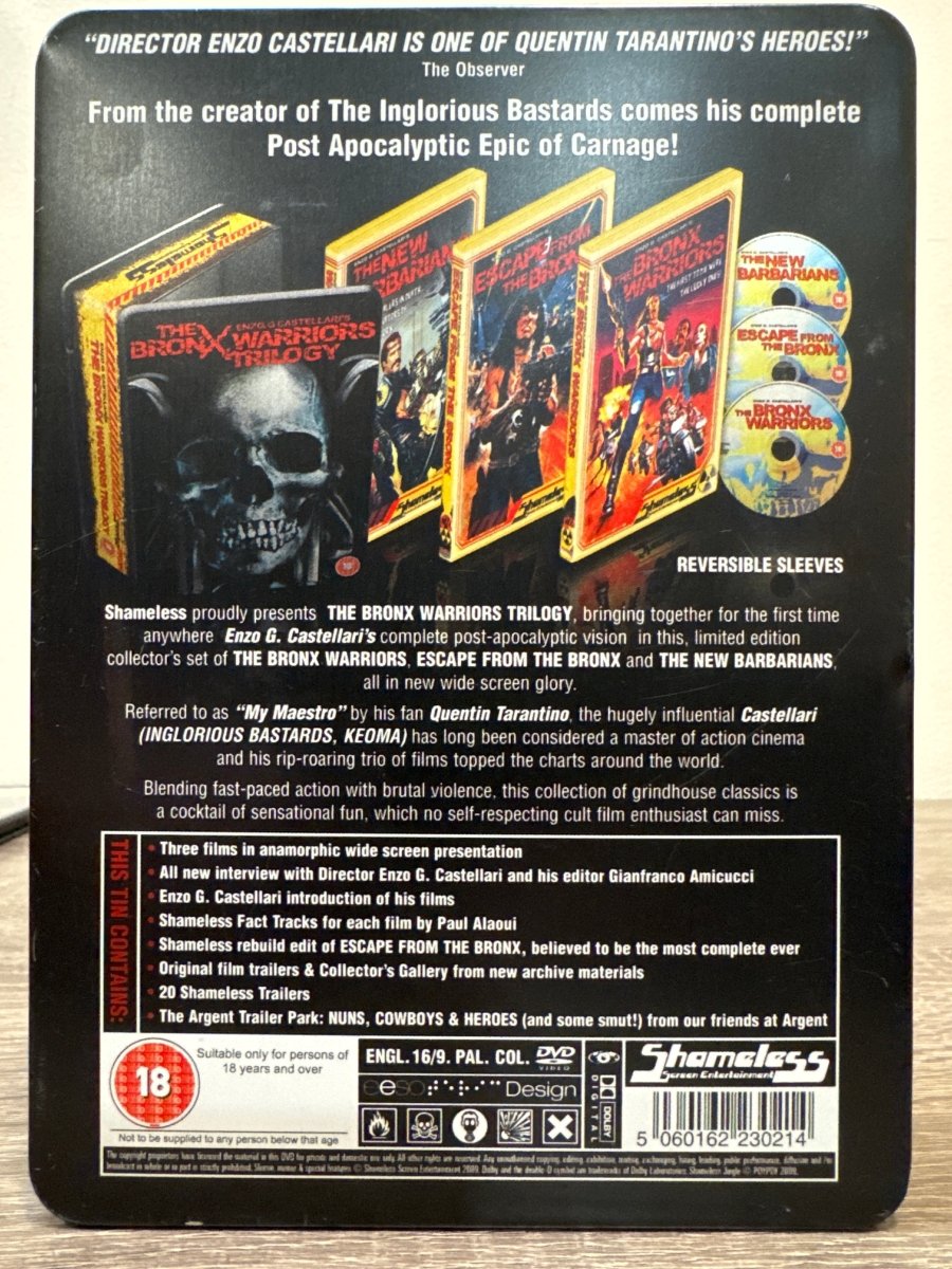The Bronx Warriors Trilogy (Limited Edition Tin) USED - Used DVD