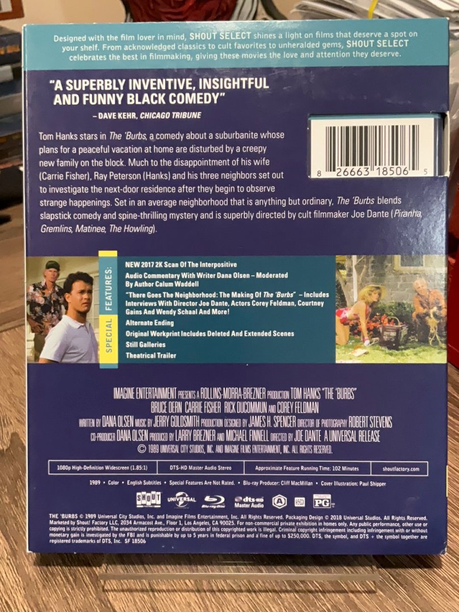 The 'Burbs w/SLIP USED - Used Blu-Ray