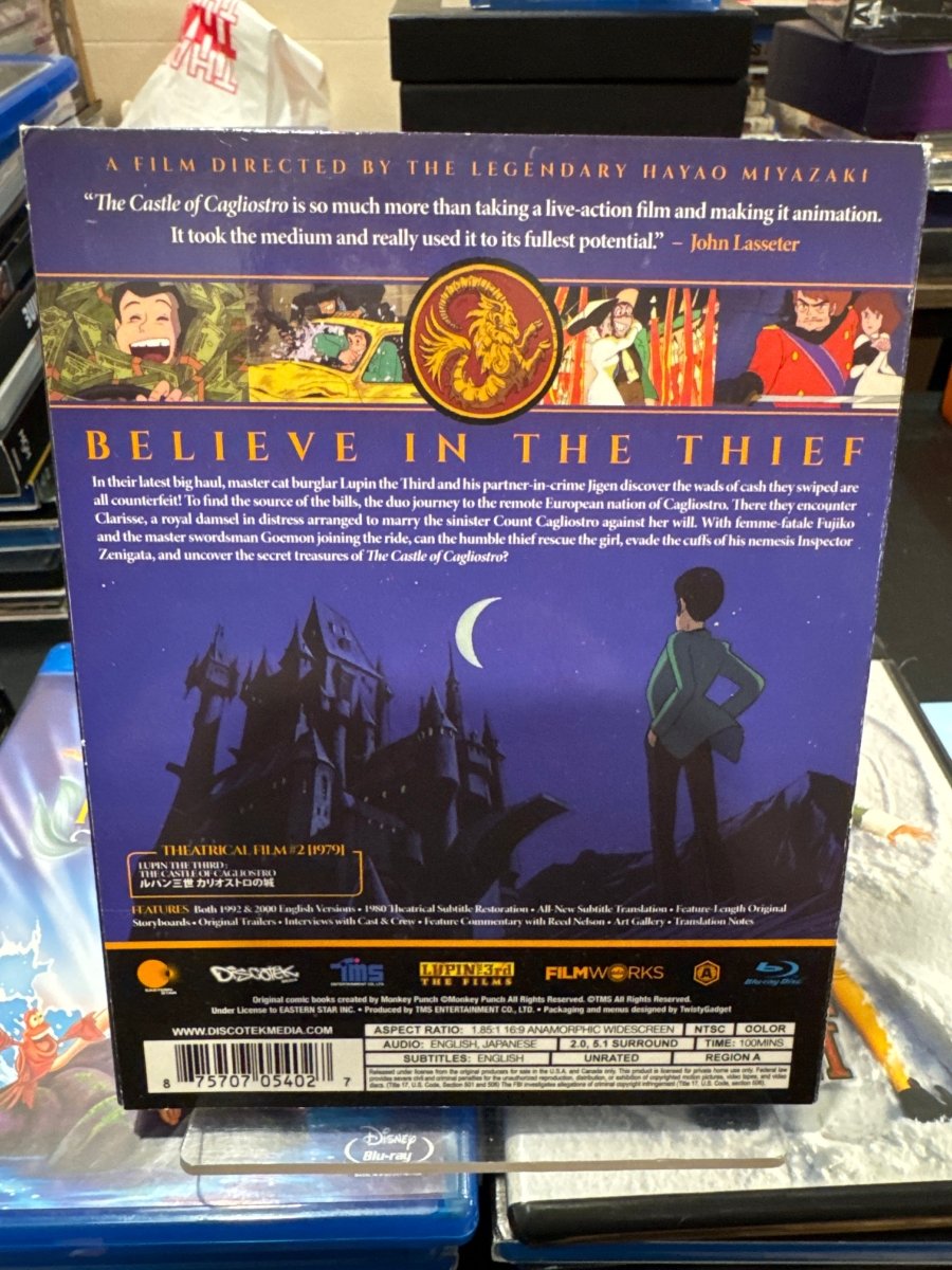 The Castle of Cagliostro w/SLIP