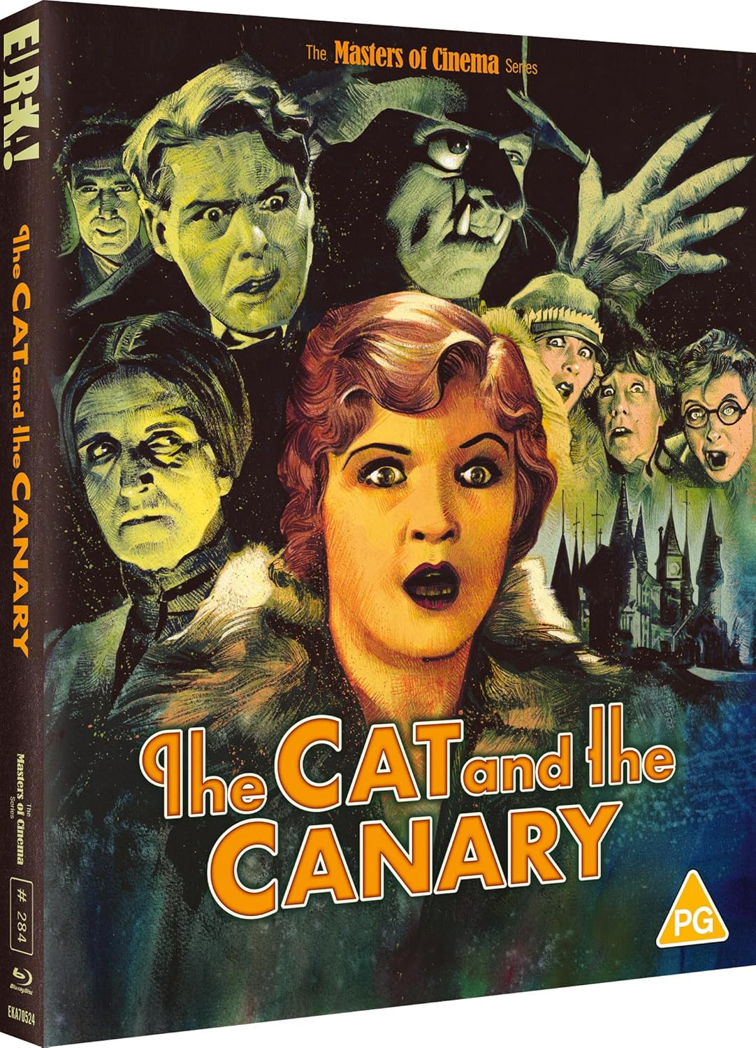 The Cat and the Canary (1927, Limited Edition, Region Free) w/SLIP
