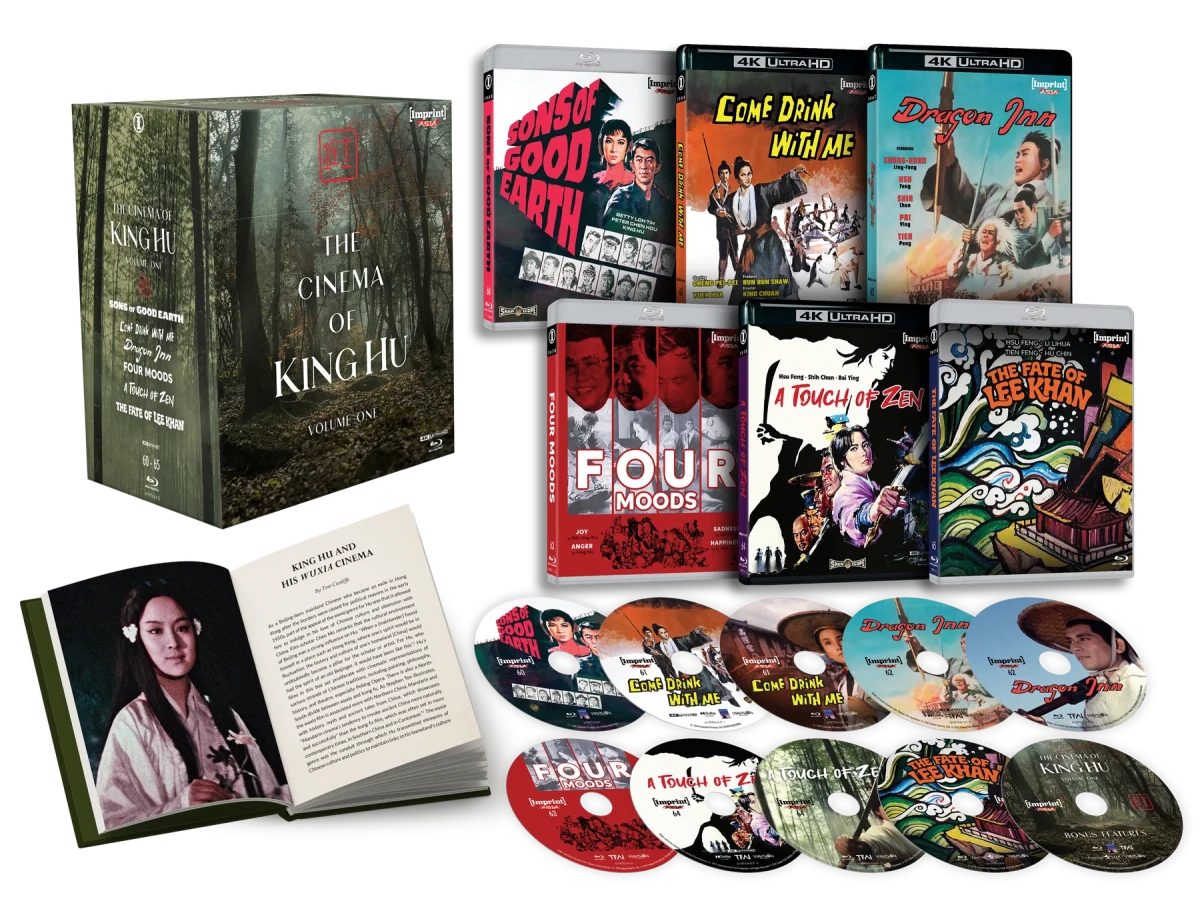 The Cinema of King Hu: Volume One (4K UHD/Blu-ray, Imprint Limited Hardbox Edition, Region Free)
