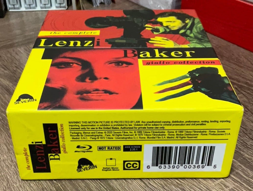 The Complete Lenzi/Baker Giallo Collection USED