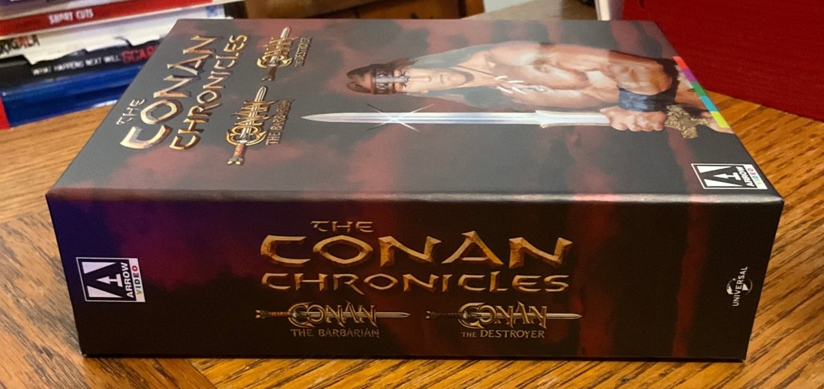 The Conan Chronicles: Conan The Barbarian & Conan The Destroyer (4K UHD, Limited Edition) USED