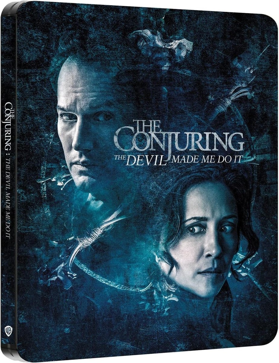 The Conjuring: The Devil Made Me Do It (4K UHD, Limited Edition Steelbook, Region Free/B) - New 4K UHD