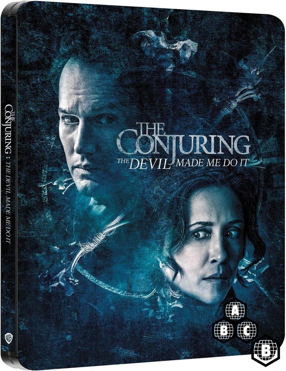 The Conjuring: The Devil Made Me Do It (4K UHD, Limited Edition Steelbook, Region Free/B) - New 4K UHD