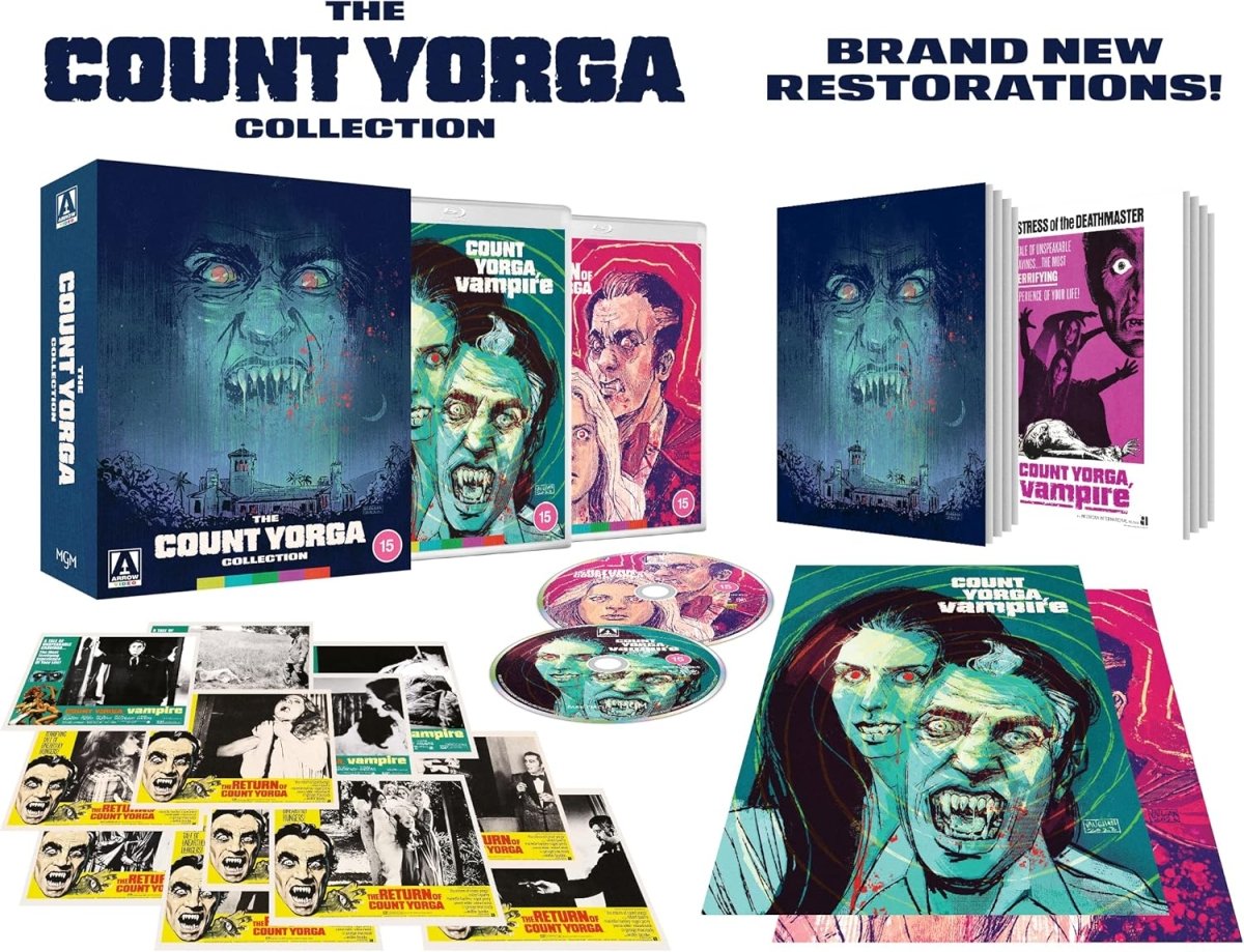 The Count Yorga Collection (UK Limited Edition, Region B) - New Blu - Ray