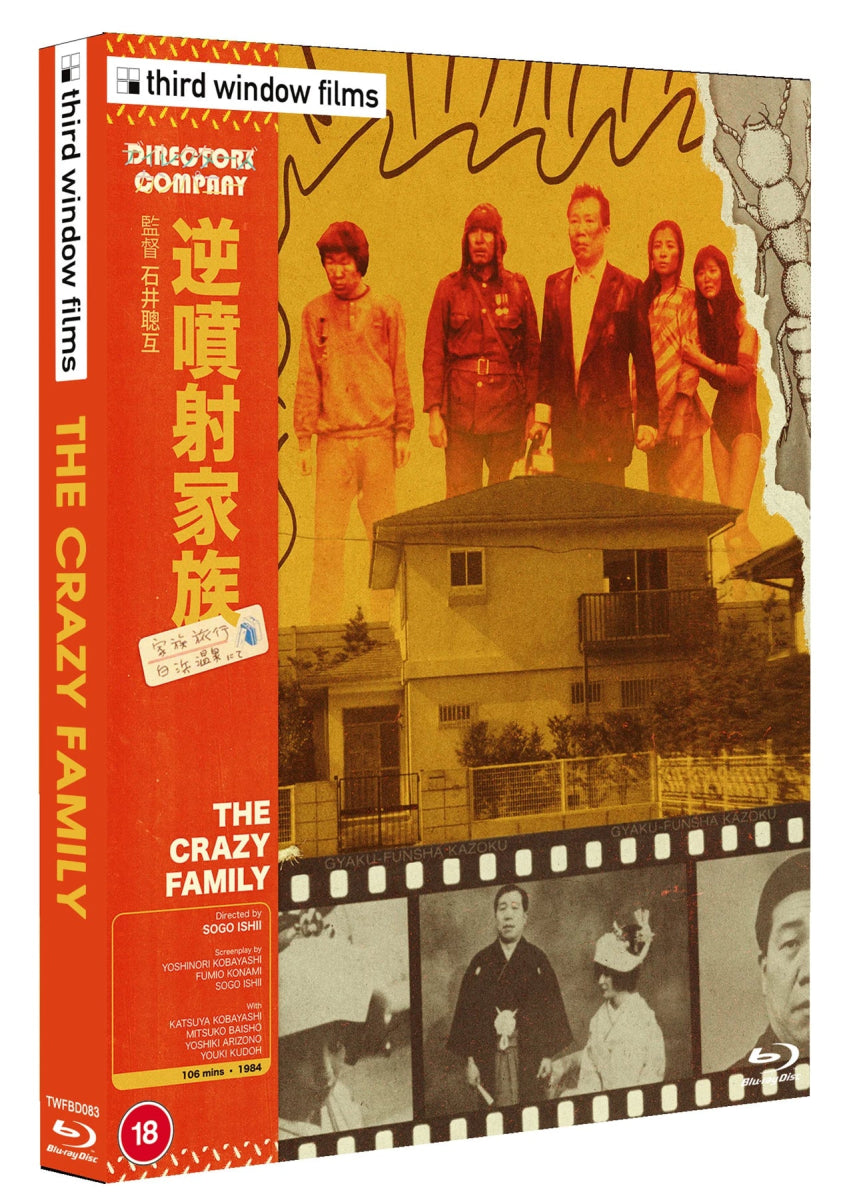 The Crazy Family (Limited Edition, Region B) w/SLIP - New Blu - Ray