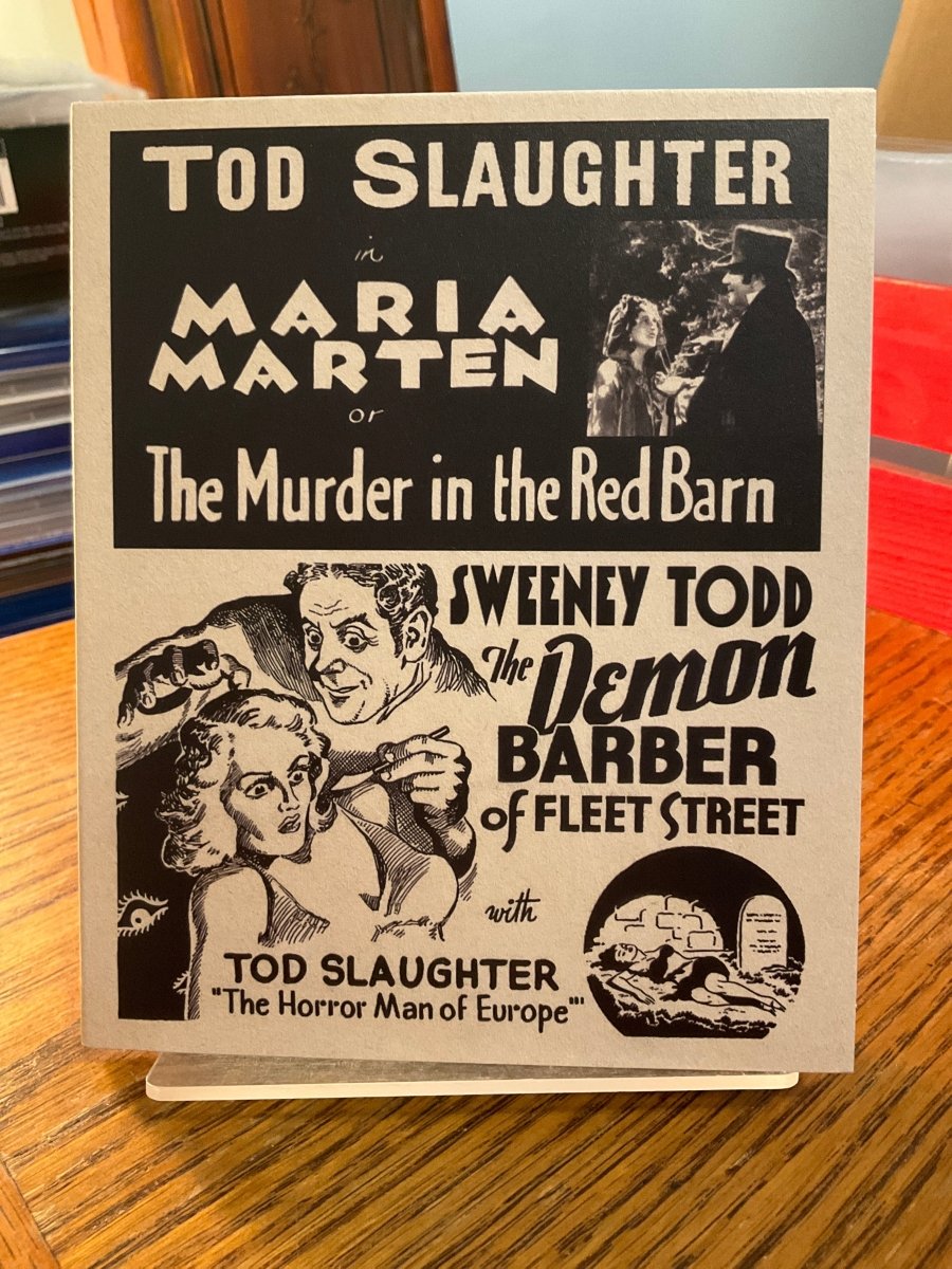 The Criminal Acts Of Tod Slaughter: Eight Blood-And-Thunder Entertainments (US Limited Edition) USED