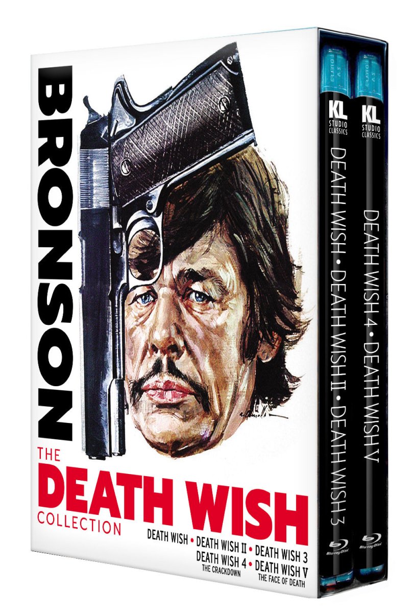 The Death Wish Collection - New Blu - Ray