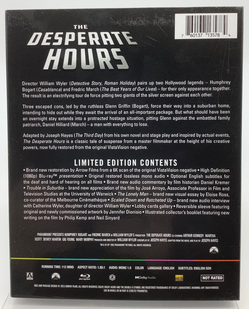 The Desperate Hours (Limited Edition) w/SLIP USED