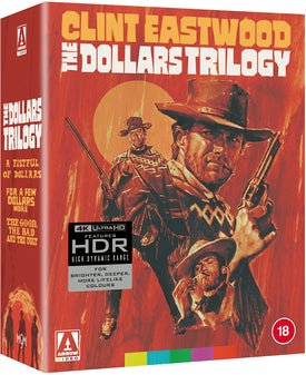 The Dollars Trilogy (4K UHD, Limited Edition, Region Free/B) - New 4K UHD