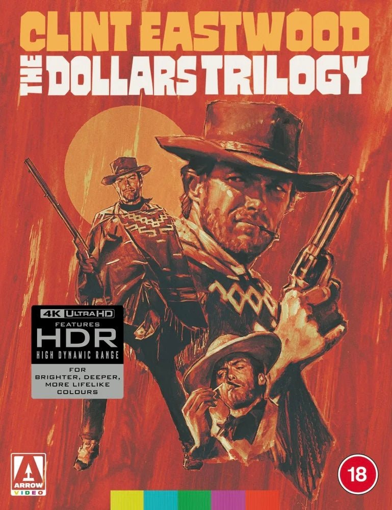 The Dollars Trilogy (4K UHD, Limited Edition, Region Free/B) - New 4K UHD