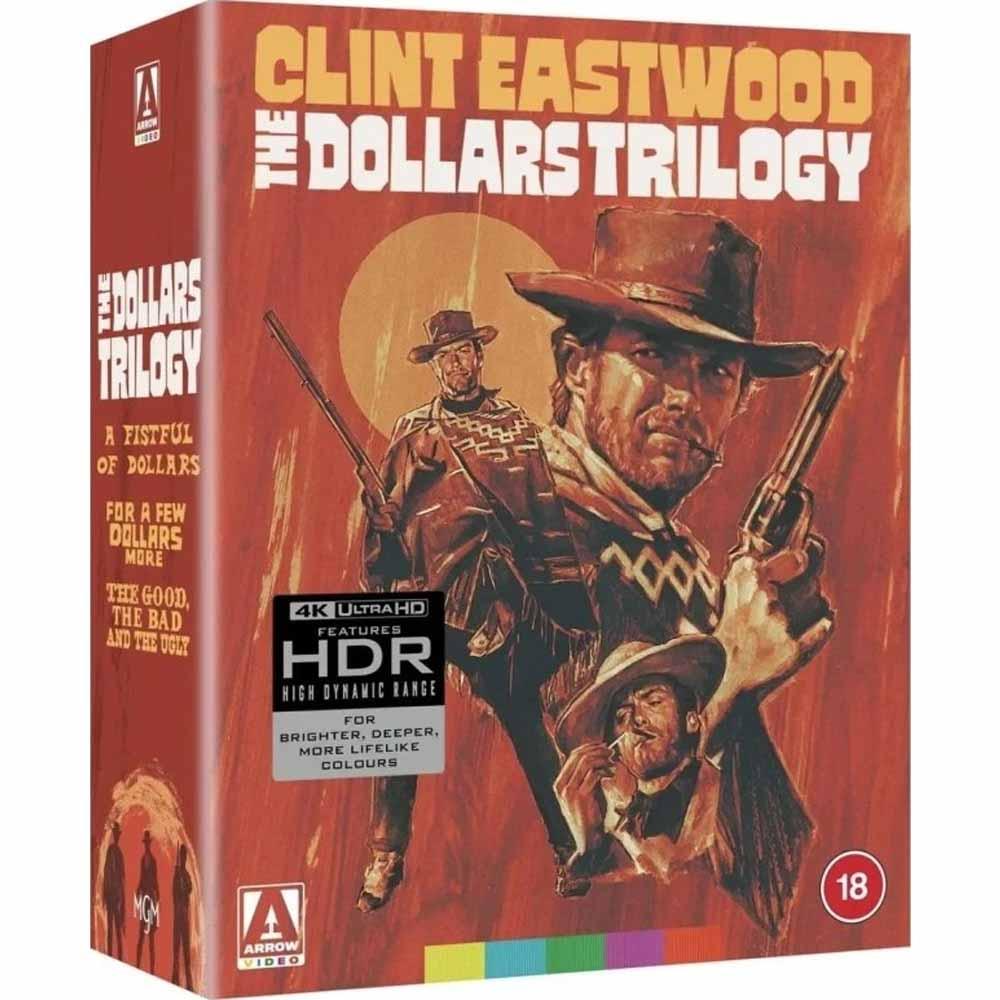 The Dollars Trilogy (4K UHD, Limited Edition, Region Free/B)