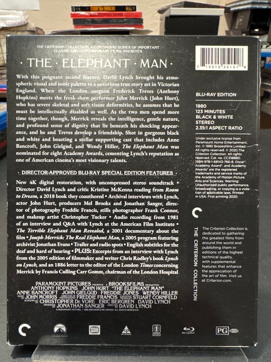 The Elephant Man (#1051) w/SLIPCASE USED