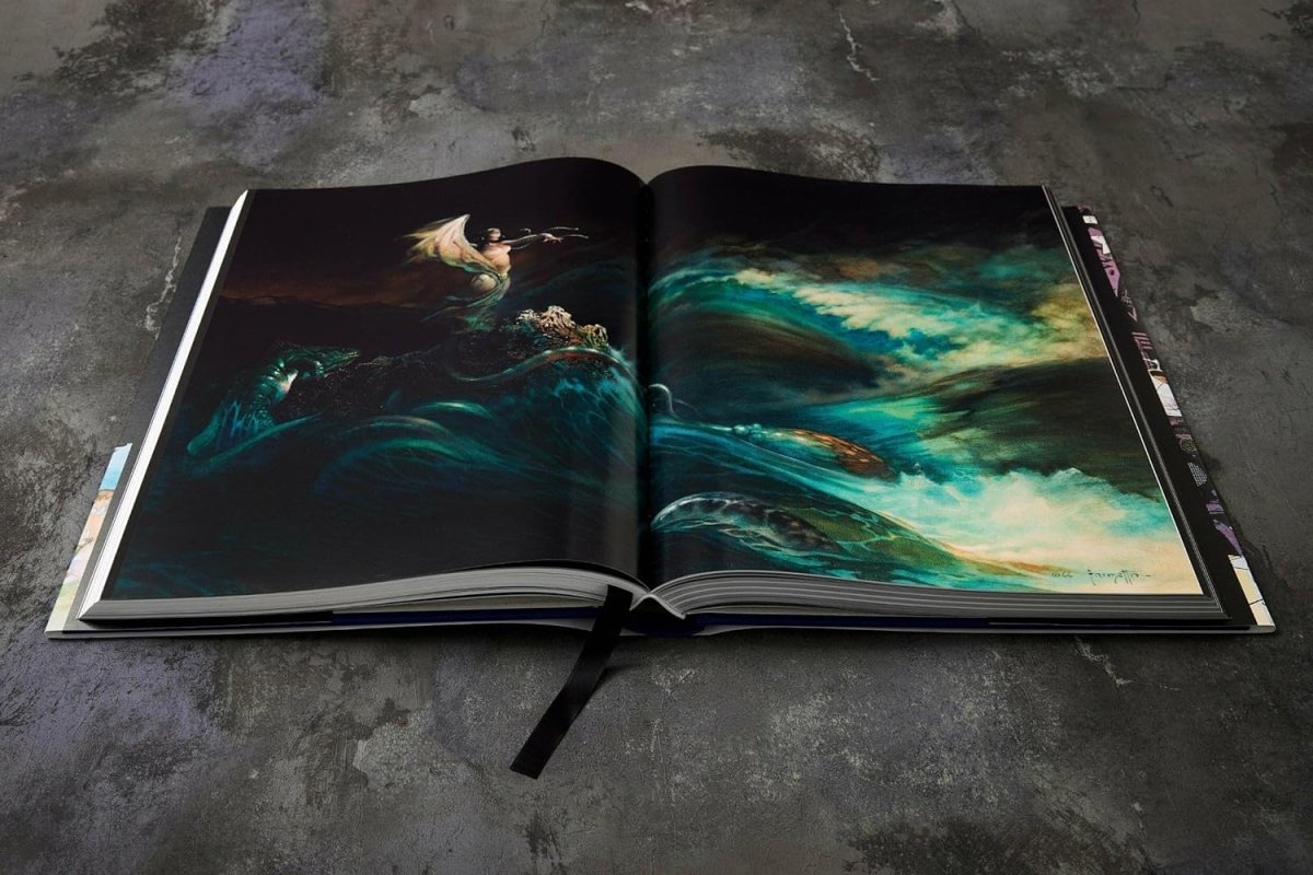 The Fantastic Worlds of Frank Frazetta (Collector's Large Edition) - Books