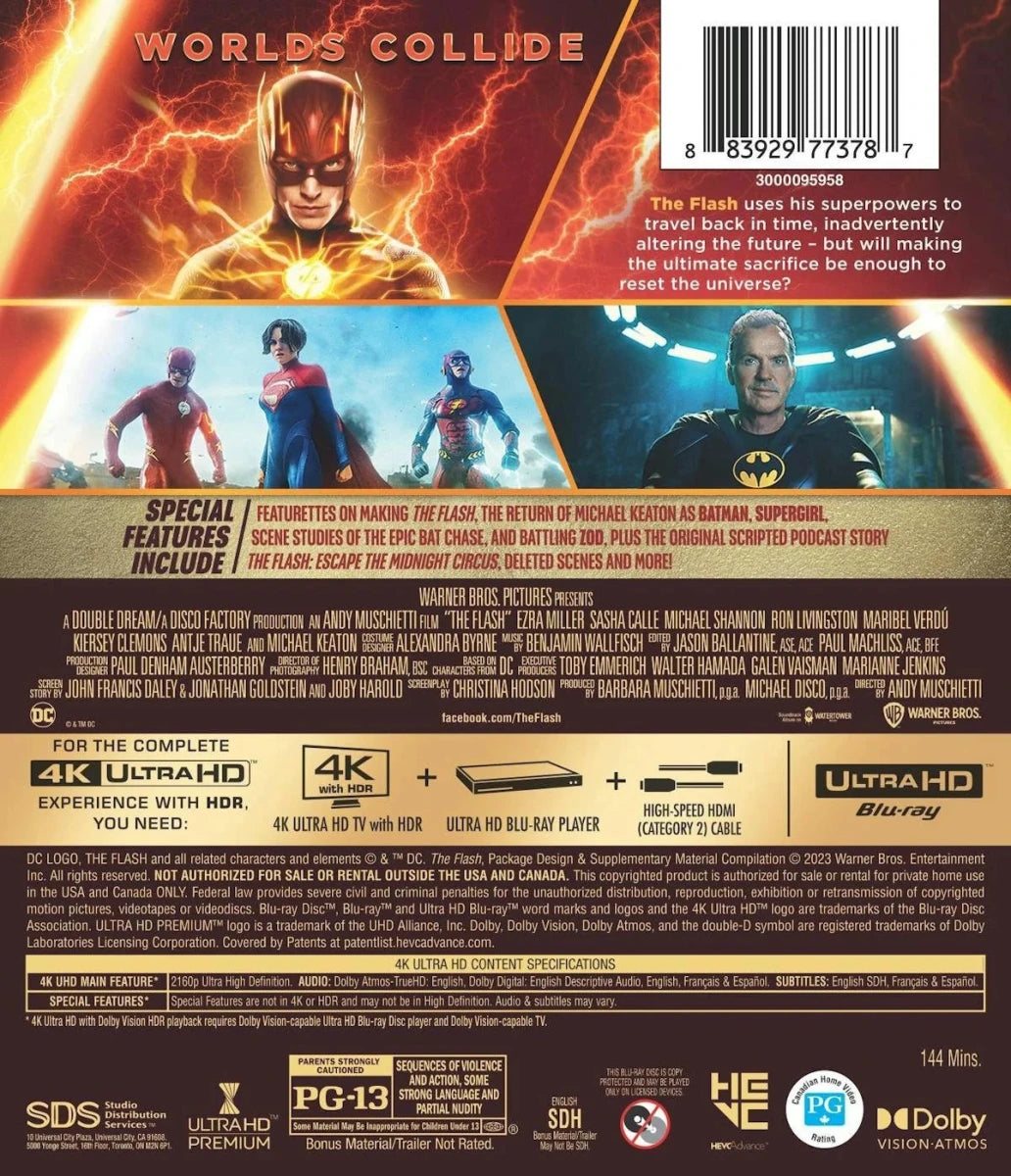The Flash (4K UHD) USED - Used 4K UHD