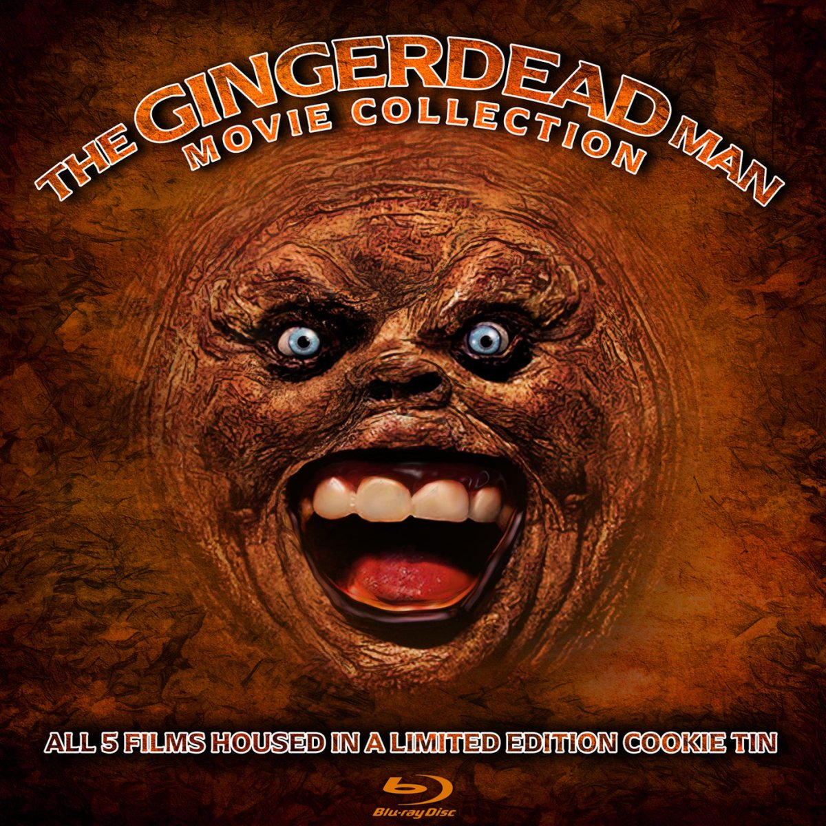 The Gingerdead Man Movie Collection (Limited Edition Cookie Tin) *see notes - New Blu - Ray