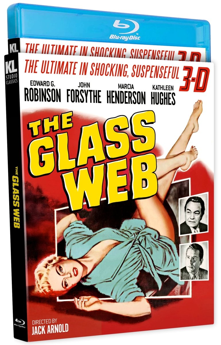 The Glass Web (3 - D) w/SLIP - New Blu - Ray