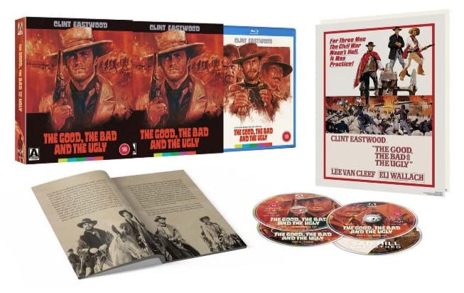 The Good, the Bad and the Ugly (Blu - Ray, Limited Edition, Region B) *ONE PER CUSTOMER - New Blu - Ray